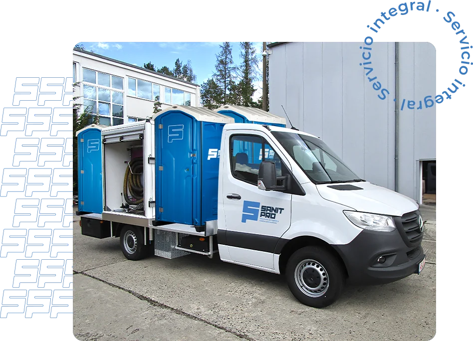 Alquiler de sanitarios portátiles en Huelva Sevilla Cádiz y Badajoz