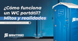 Cómo funciona un baño químico portátil